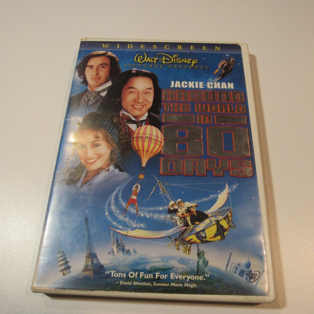 Around The World in 80 Days Jackie Chan DVD‎ Widescreen Walt Disney Pictures